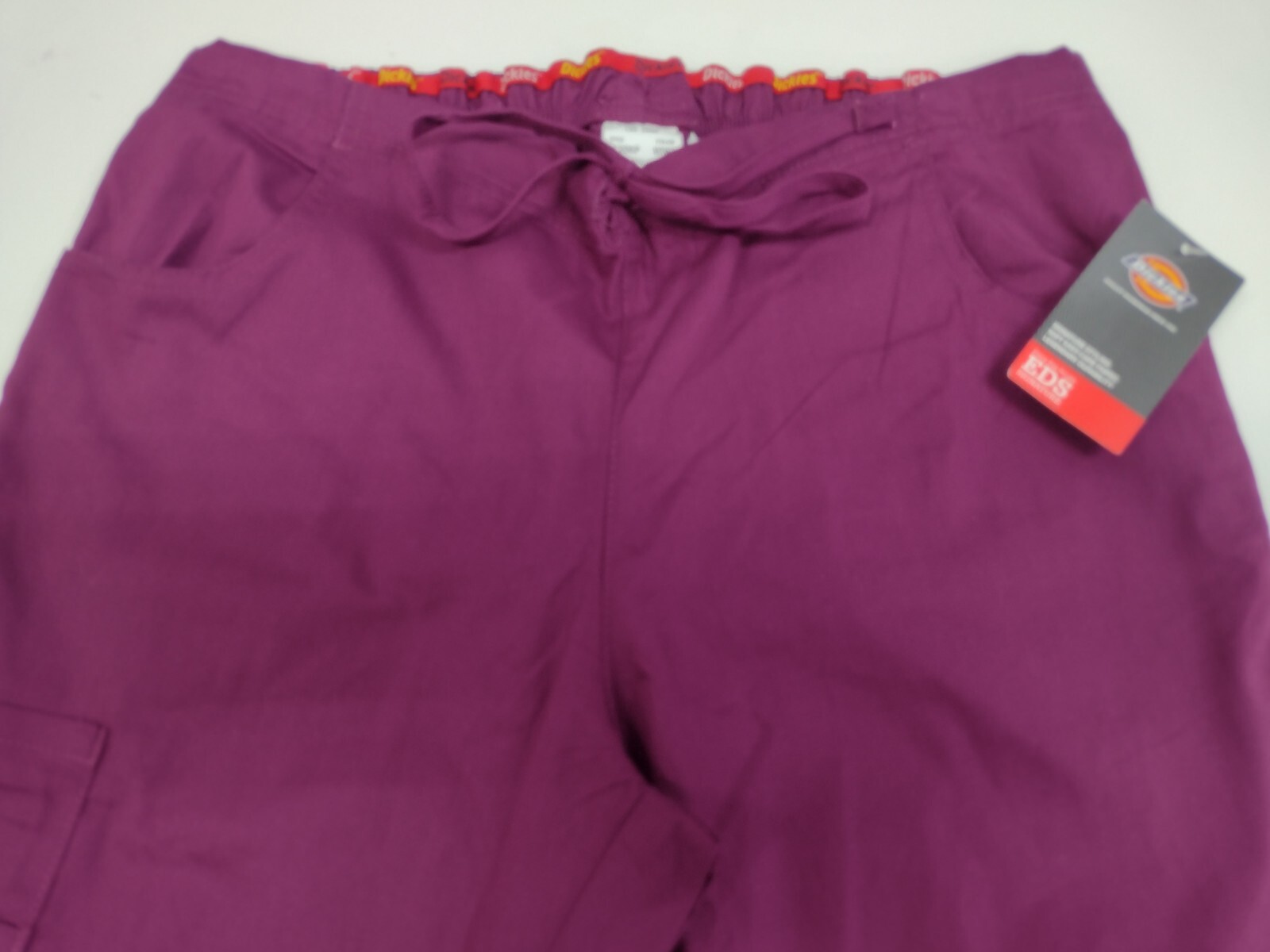NWT Dickies Women’s Modern Classic Small Petite EDS Scrub Bottom Purple #1593