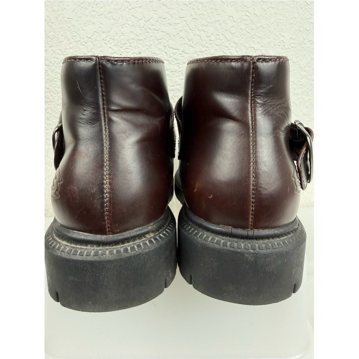 Sketchers | Brown Leather Chunky Platform Shoes | Men’s 9 | Y2K Gorpcore