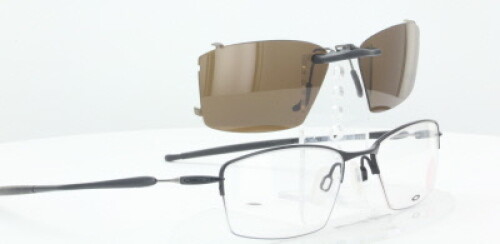 Custom Fit Polarized CLIP-ON Sunglasses For Oakley OX5113 LIZARD 56X18 TAB 5113