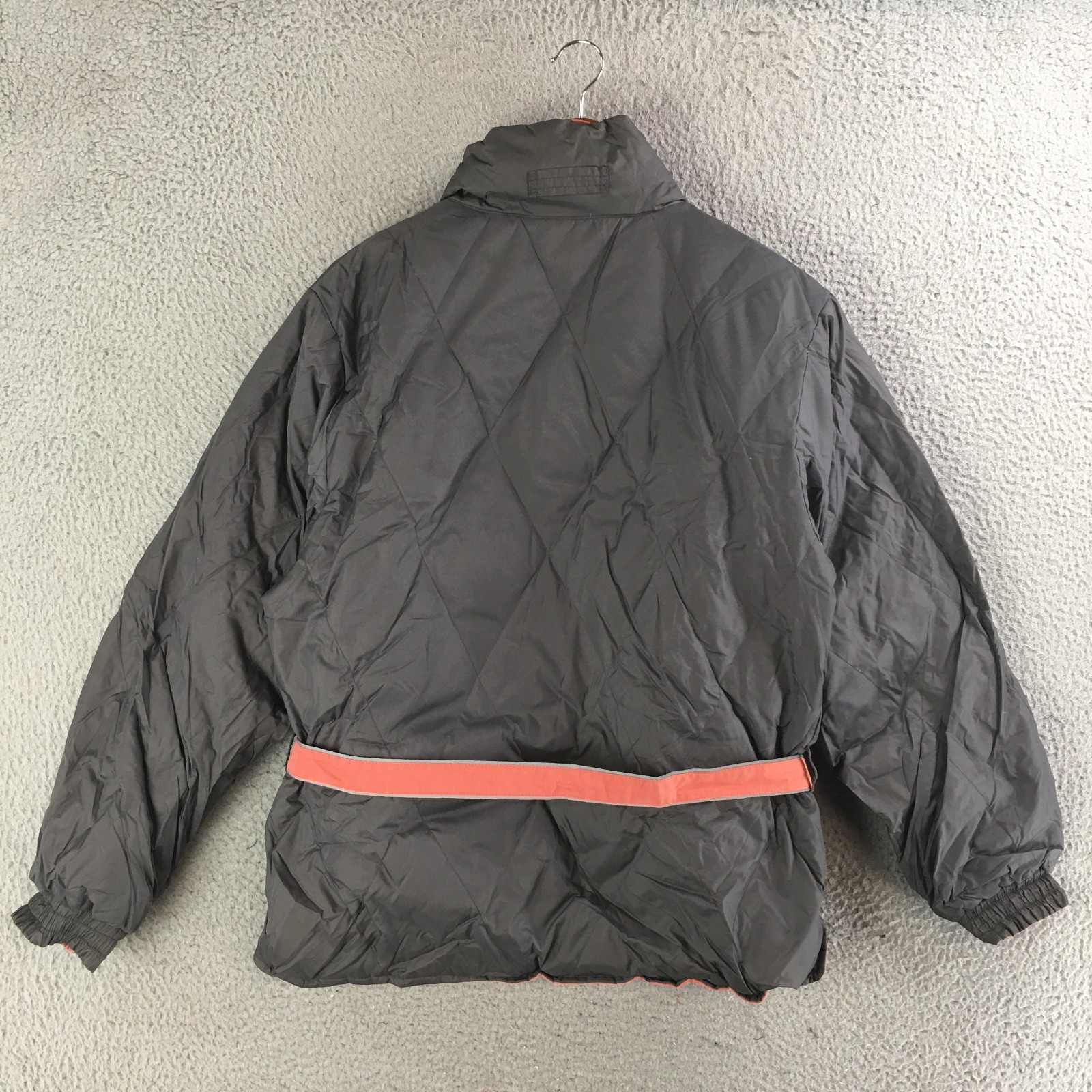 Mountain Horse Reversible Puffer Jacket Womens Medium Long Sleeve Mock Neck Gray