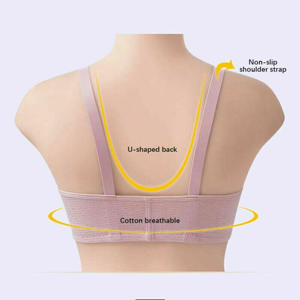 Push Up Bra Women Front Closure Wireless Lingerie Bras Vest Bralette Underwear