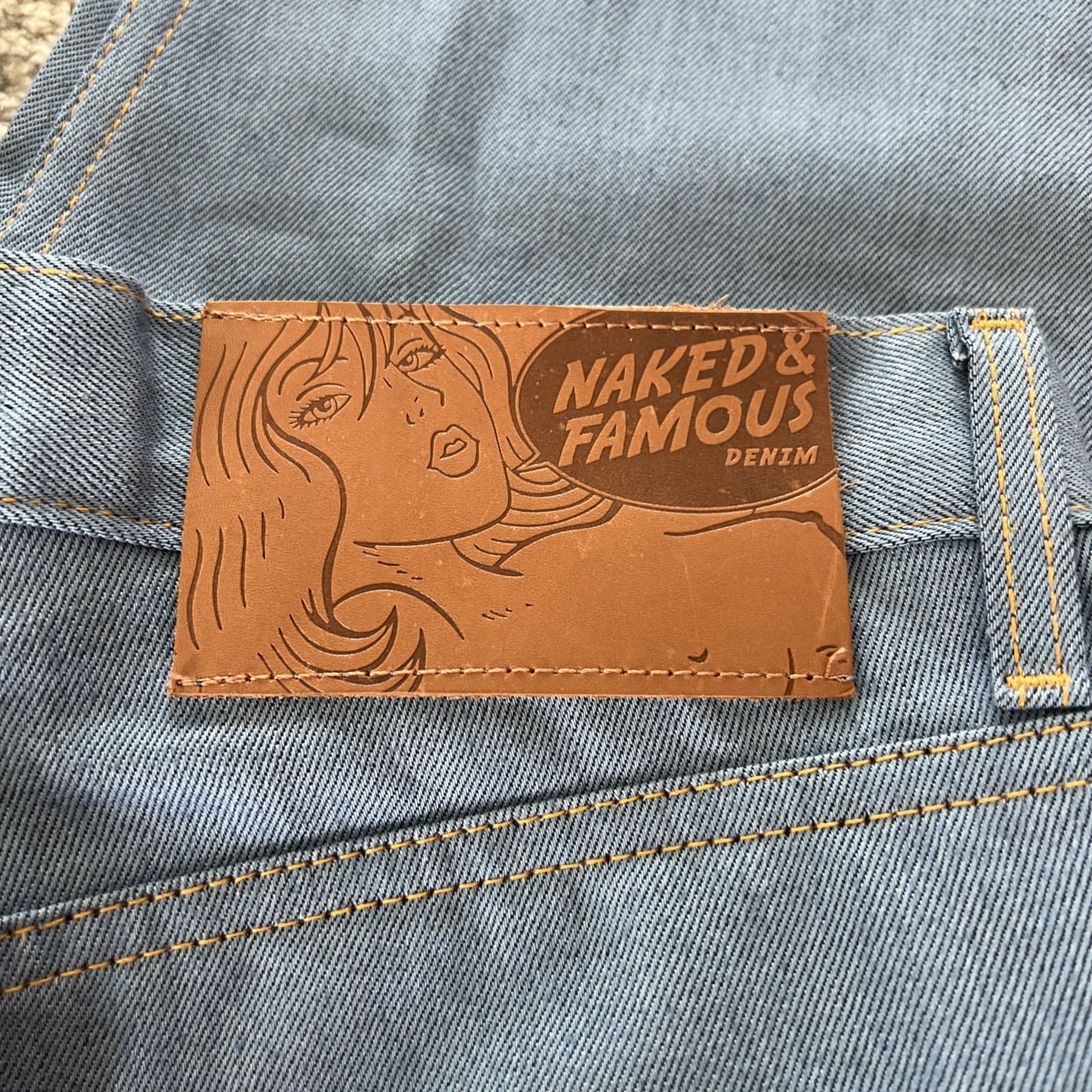 Naked & Famous – Strong Guy – Night Sky Selvedge – Size 30, see photos