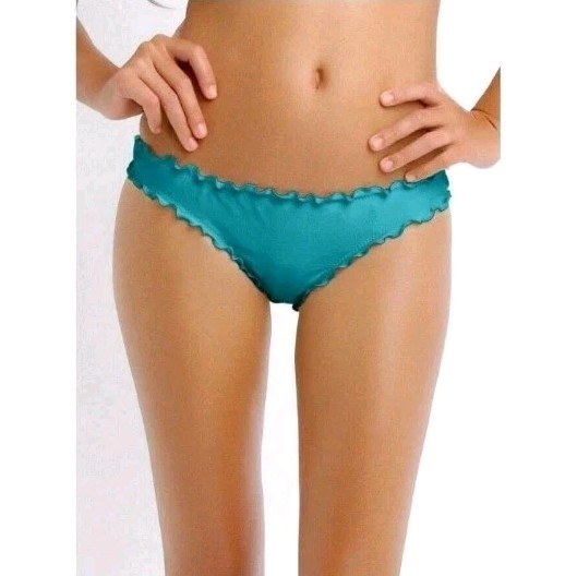 Seafolly Bikini Bottom Shimmer Hipster AU8 US4 New Tags Eden Blue RRP $64.95