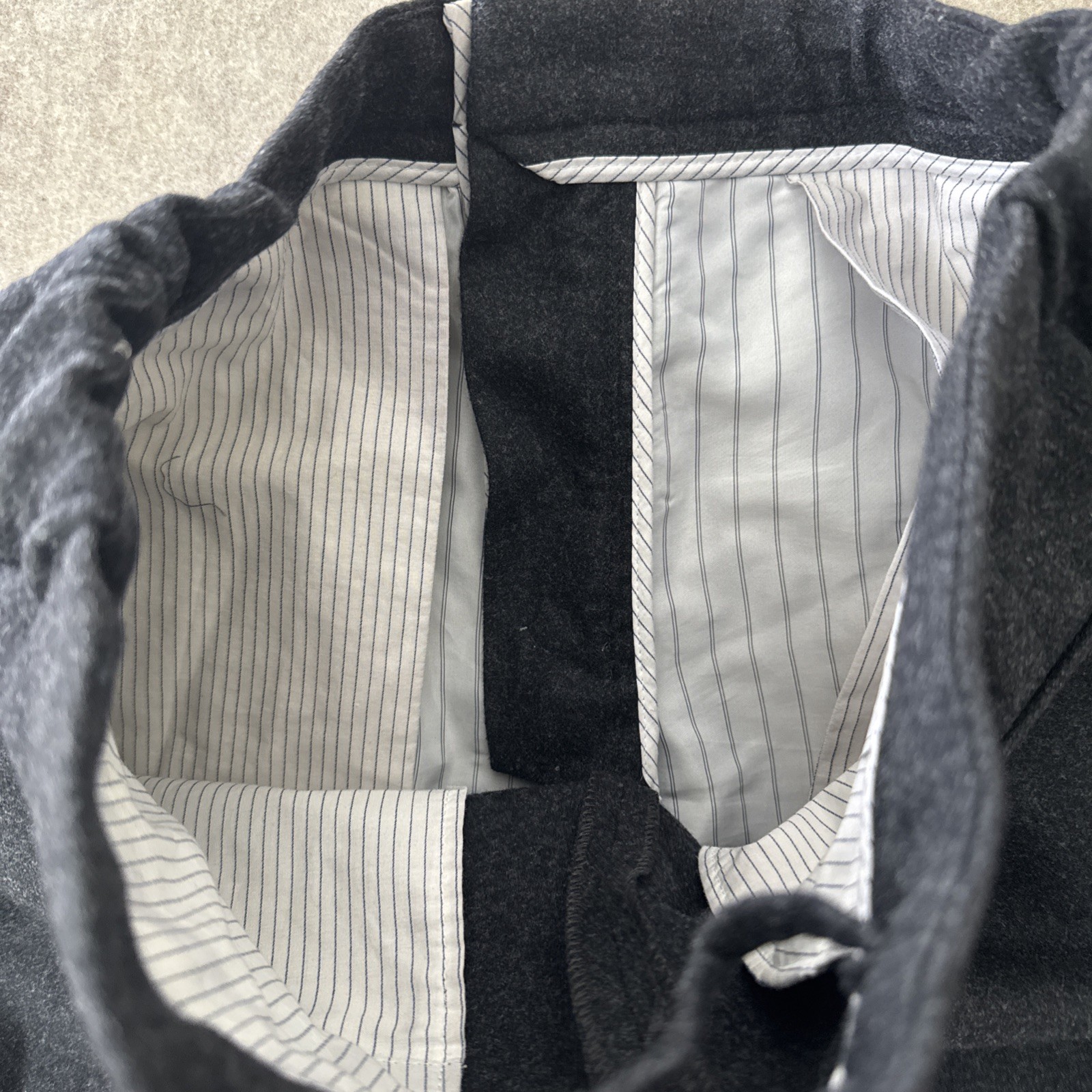 Suitsupply Ames Pleat Pants Mens 32 100% Wool Flannel Drawstring Cuffed Tapered