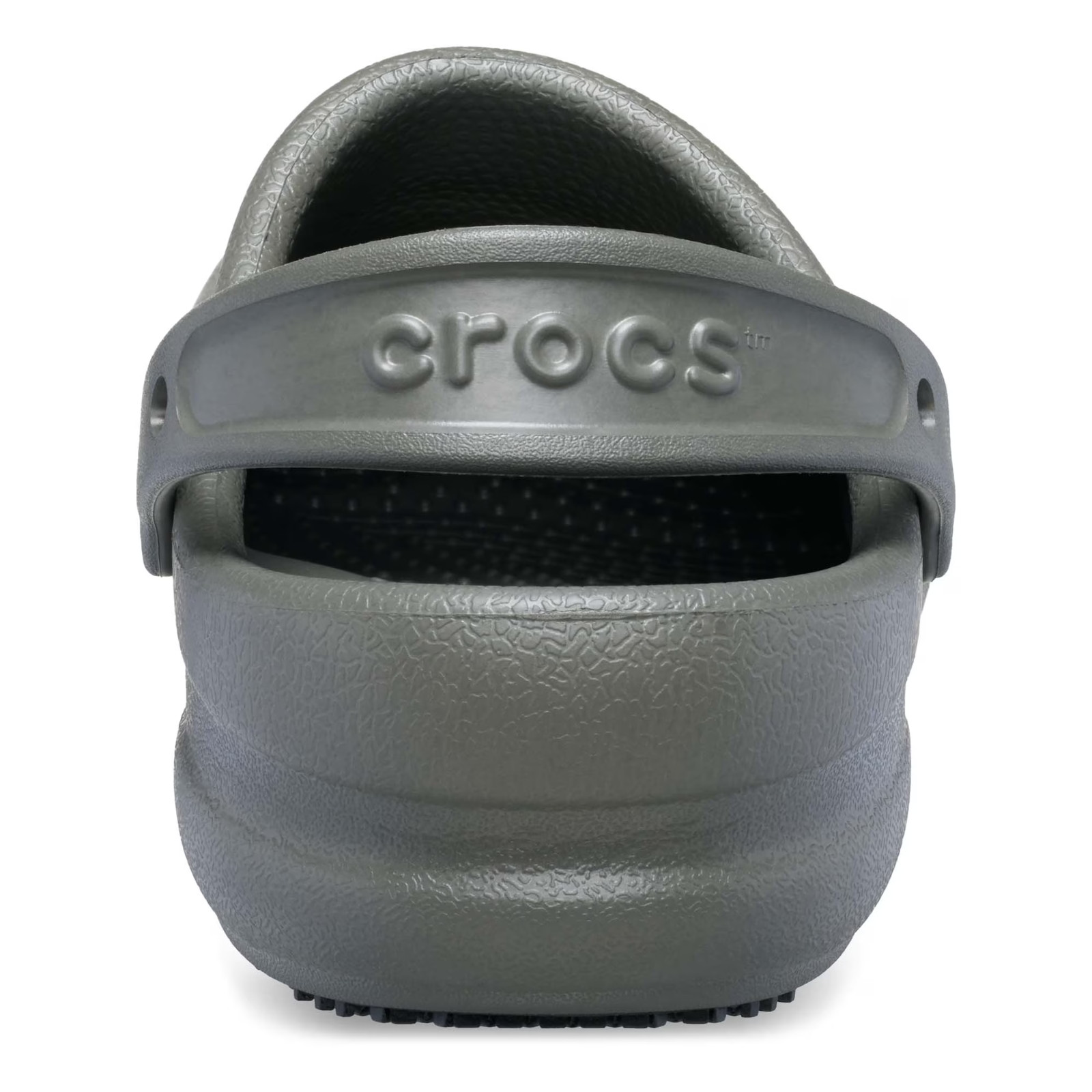 Crocs at Work Men Bistro Slip Resistant Clog Comfortable and Casual Dusty Olive