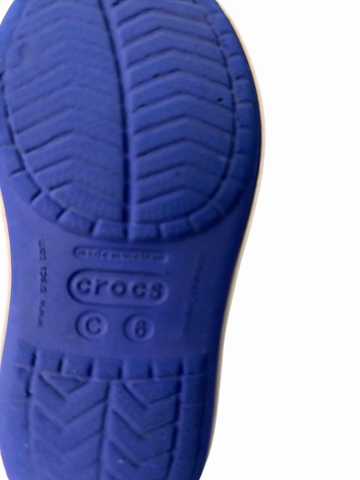 Crocs Crocband Sandals Kids Toddler Cerulean Blue Ocean Size C6 Waterproof