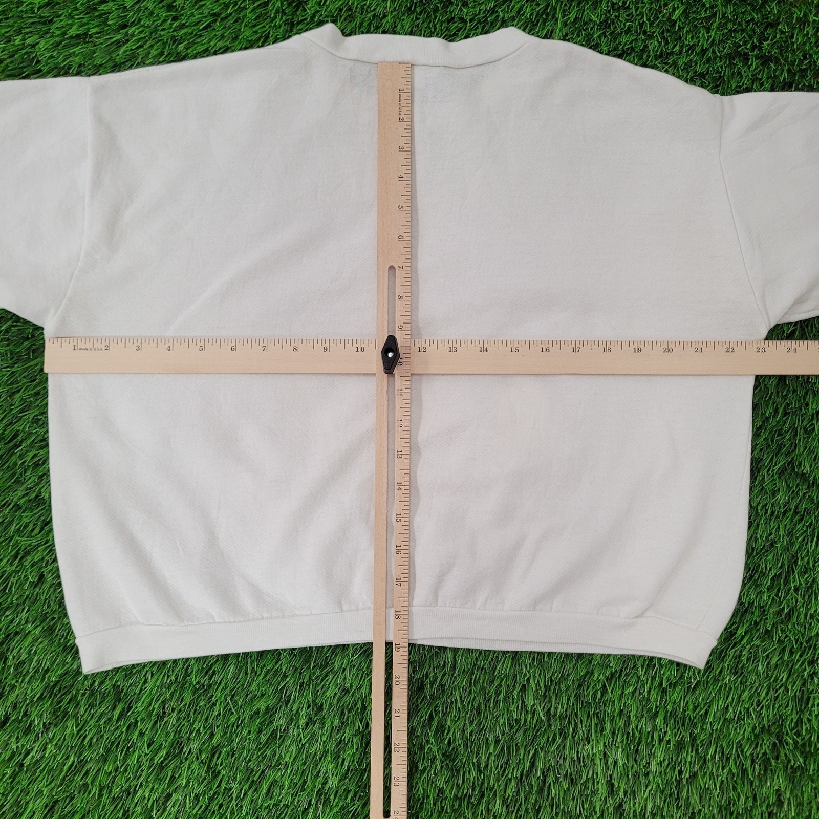 Vintage 80s Koala Bear Cropped Sweatshirt Womens XL 23×19 White