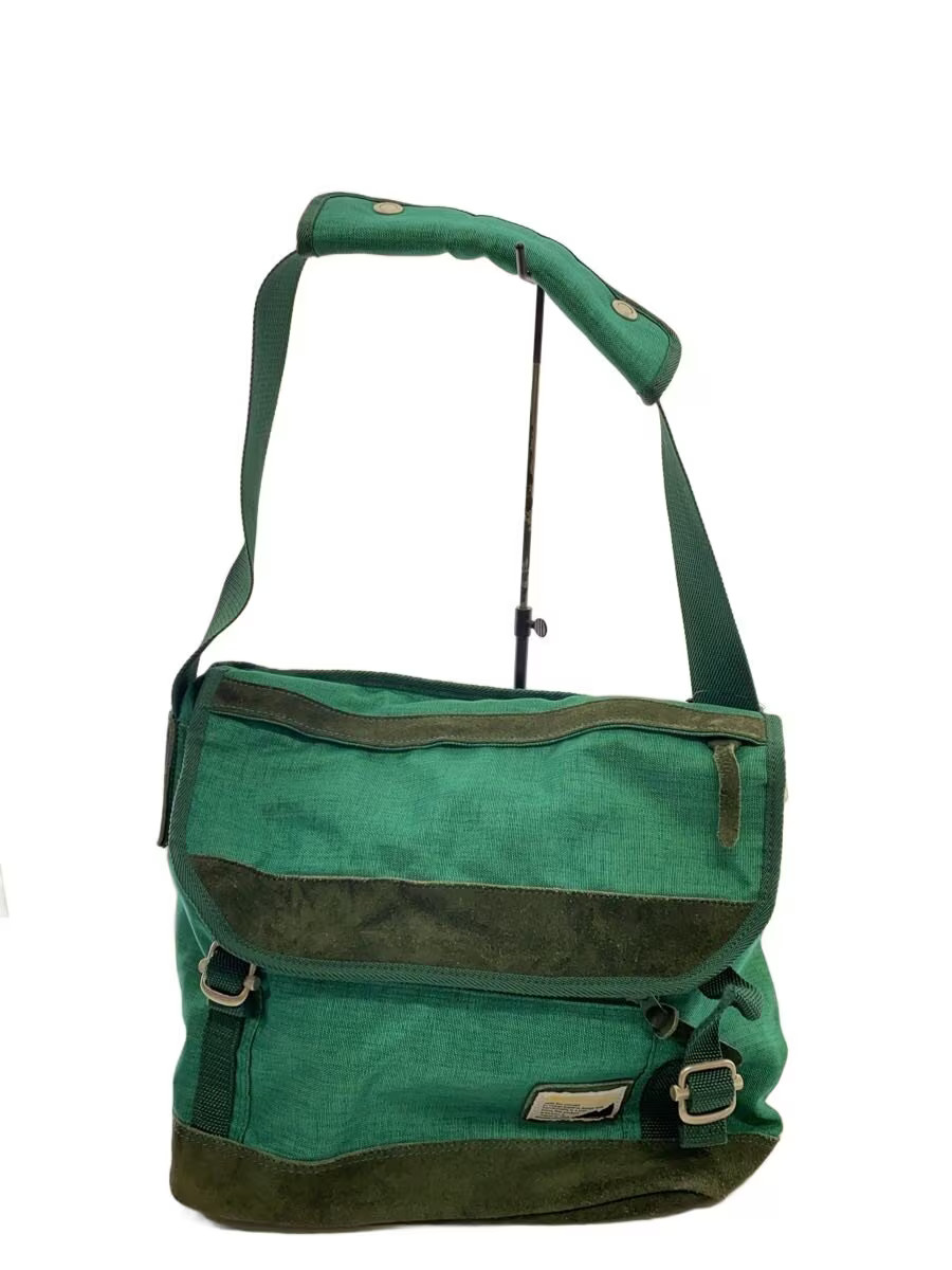 MSPC (master-piece) Shoulder Bag, Polyester, Green, Plain