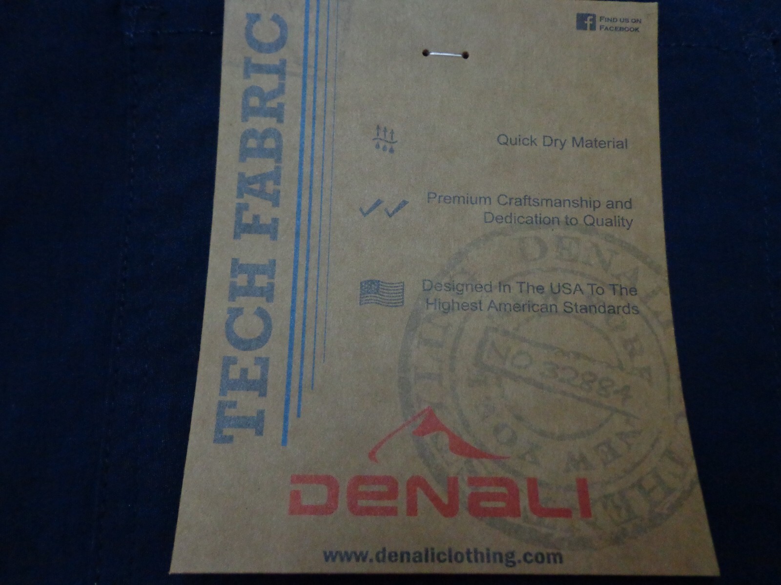 DENALI Dark Navy Blue Tech Fabric Stretch Pants NWT 36/30 MSRP $54