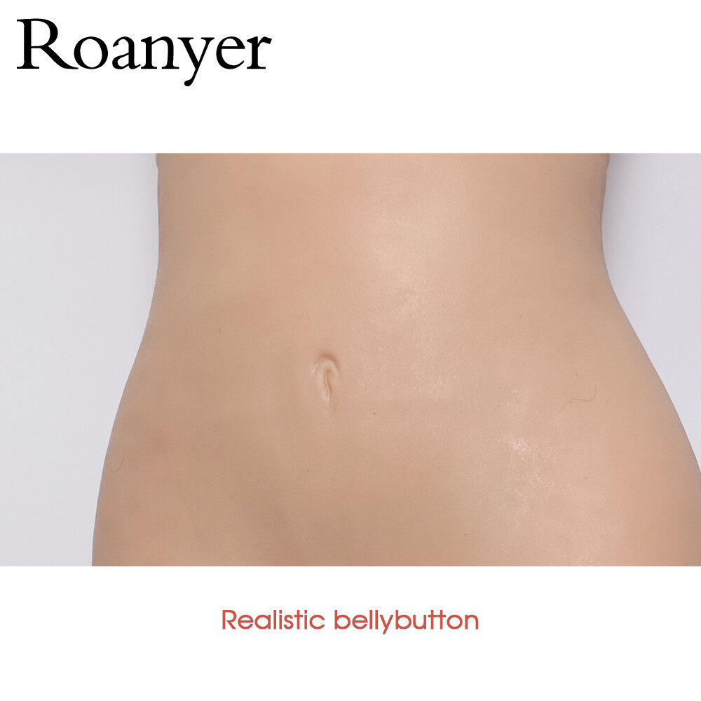 Roanyer Small Super Strong Silicone Fake Vagina Pants Panties Hip Shaping Pants