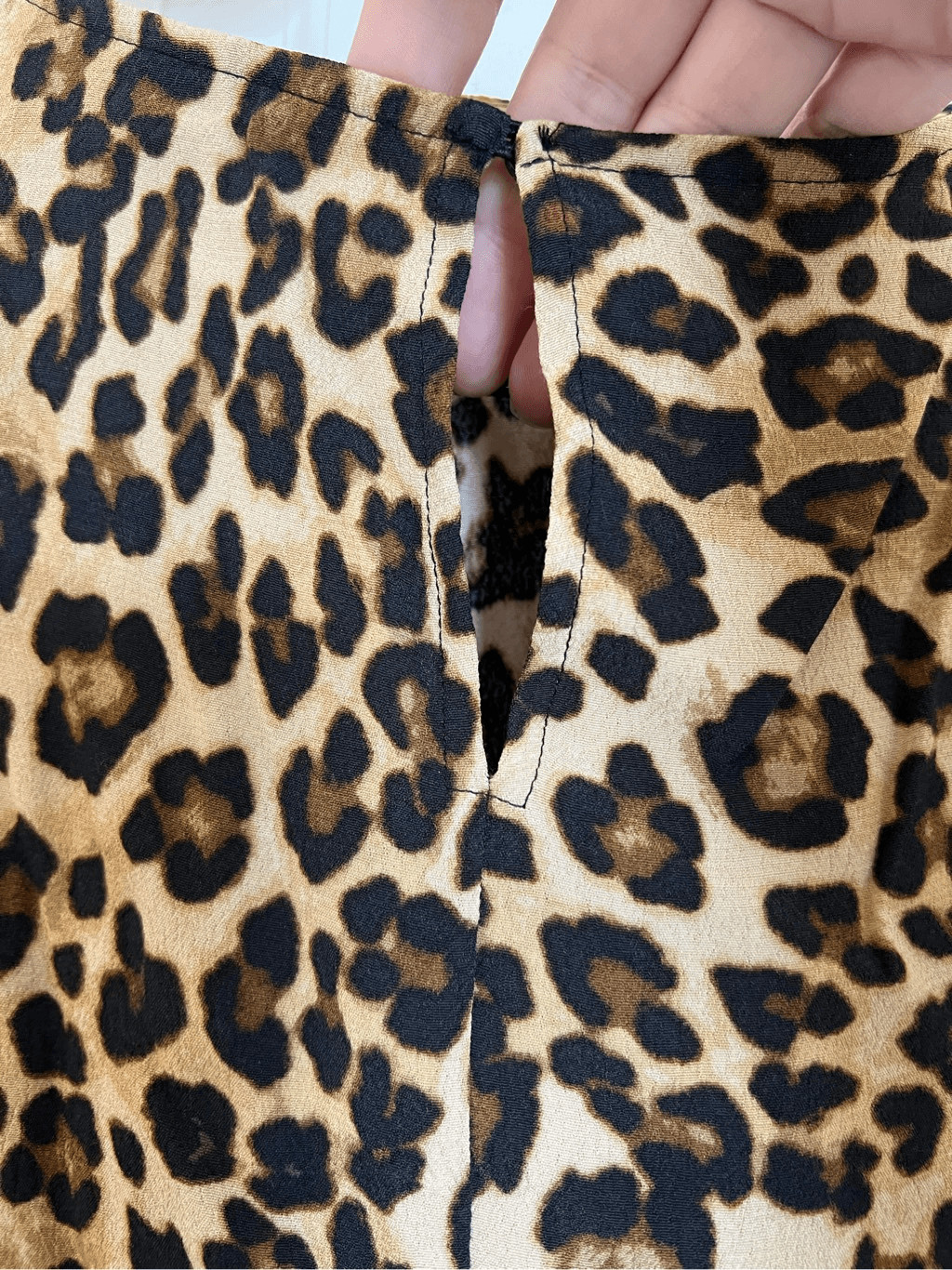 H&M Cheetah Print Blouse