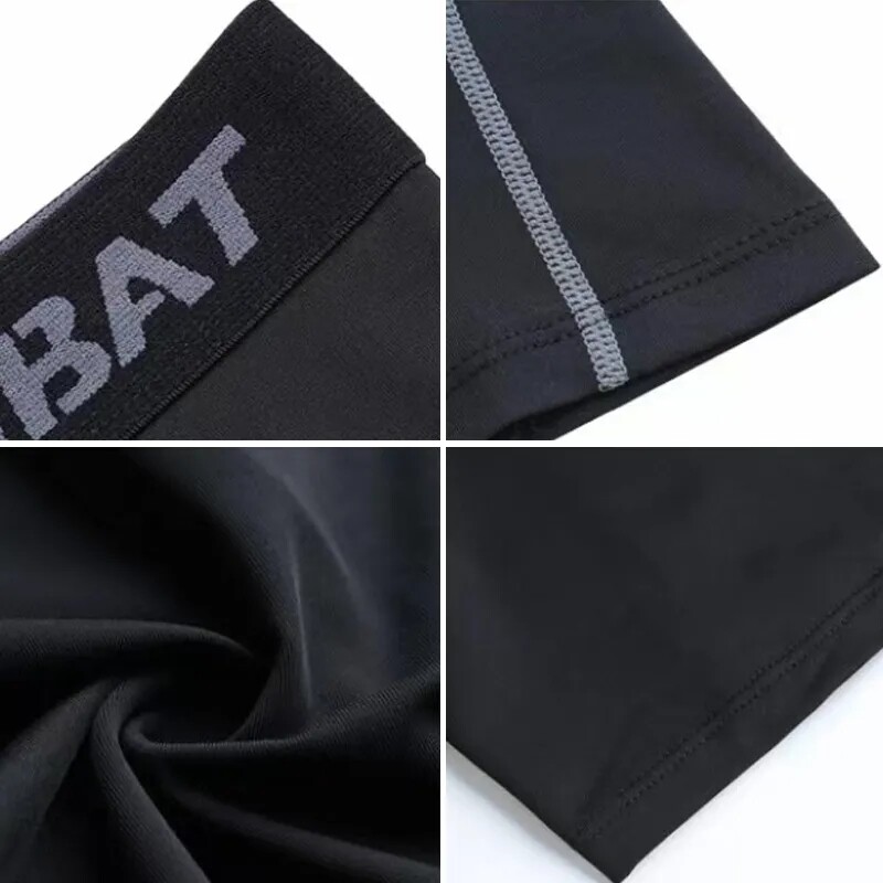 Men’s Compression Pants Long Leggings Base Layer Running Workout Gym Sports