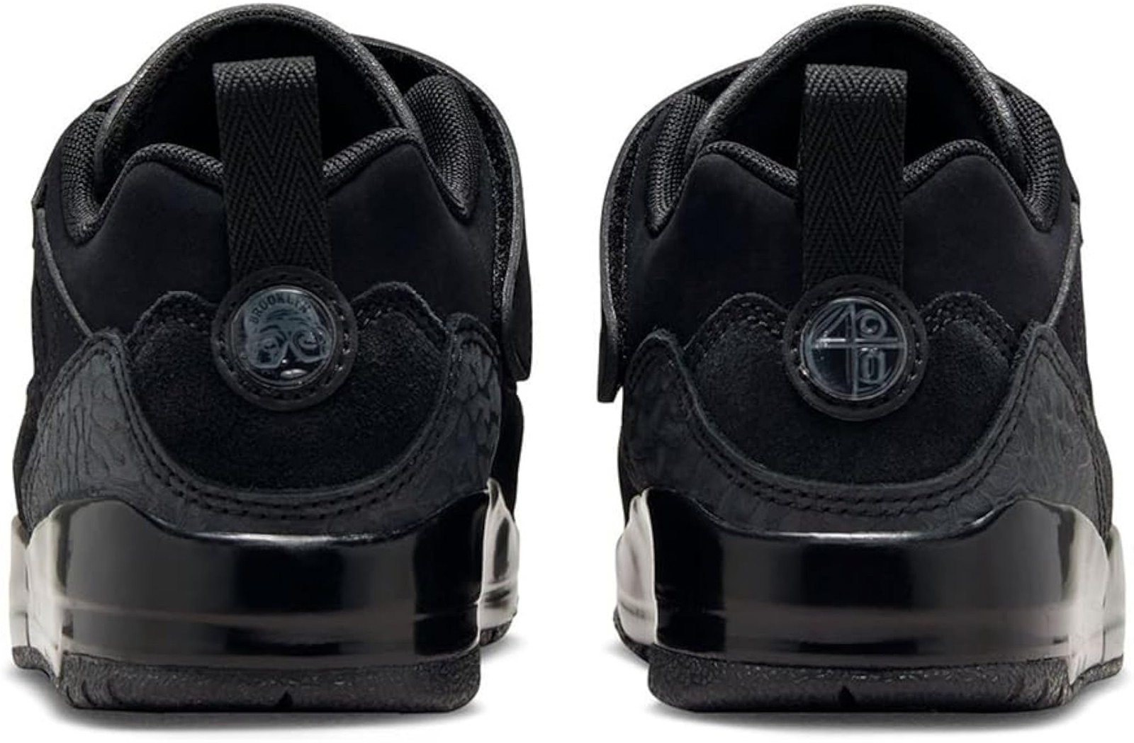 Jordan Spizike Low Little Kids’ Shoes (FQ3951-001, Black/Anthracite/Black) Size
