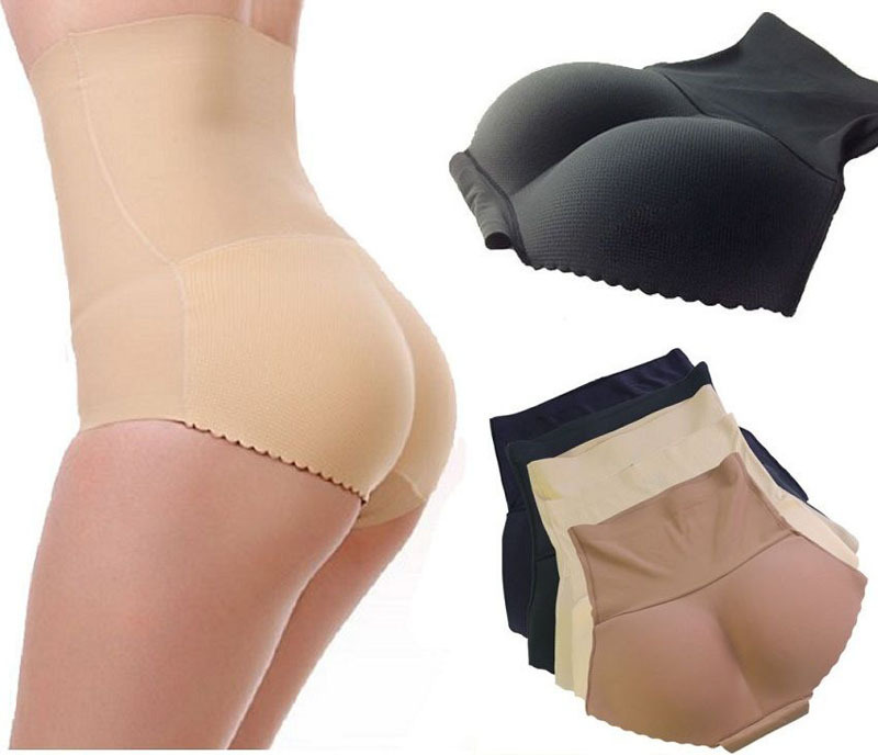 SEAMLESS PADDED HIGH WAIST BUTT LIFTER TUMMY CONTROL ENHANCER BODY SHAPER PANTY