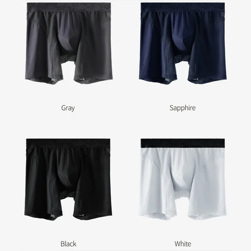 Men’s Boxer Shorts Underwear Underpants Seamless Compression Stretch Knickers US