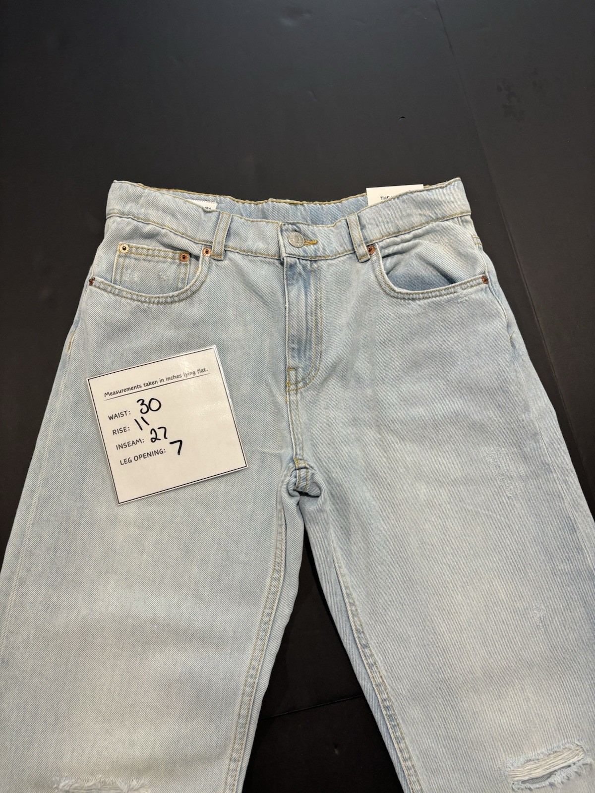 Zara Jeans Women’s Size 13-14 CM164 – Light Blue NWT