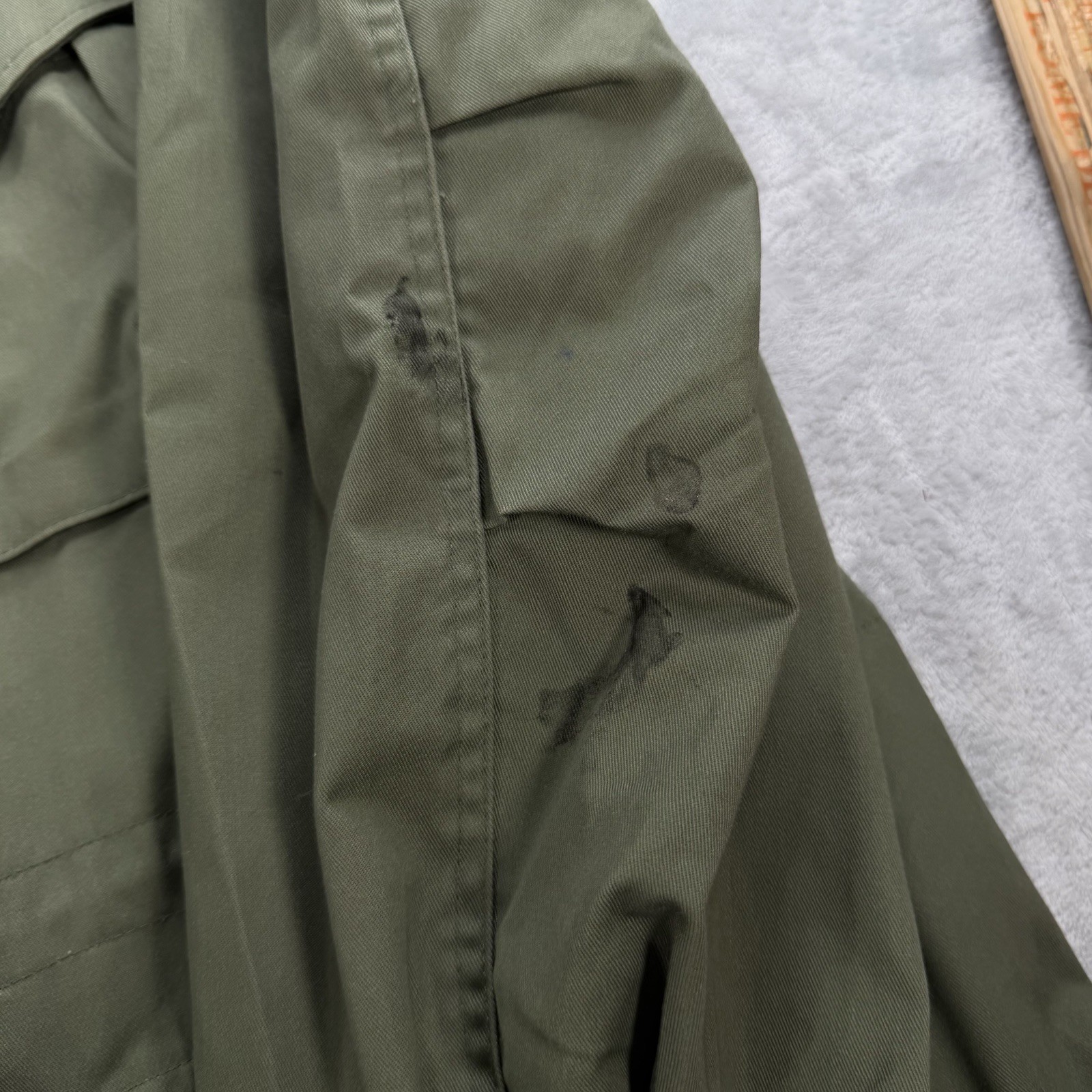 Mil-Tec Sturm M65 OG-107 Cold Weather Field Jacket Coat Mens 3XL Military Army