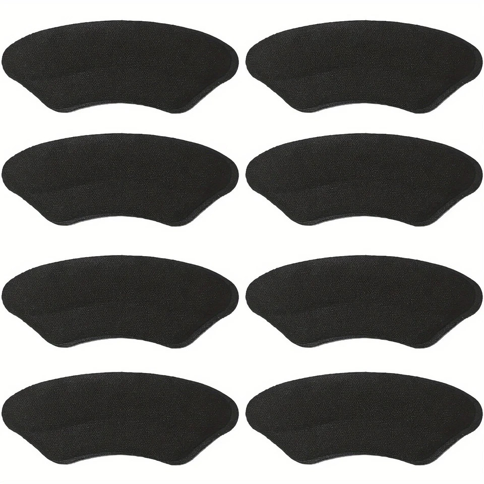 8-Pack Heel Pads for Too Big Shoes Self-Adhesive Heel Protectors Heel Inserts