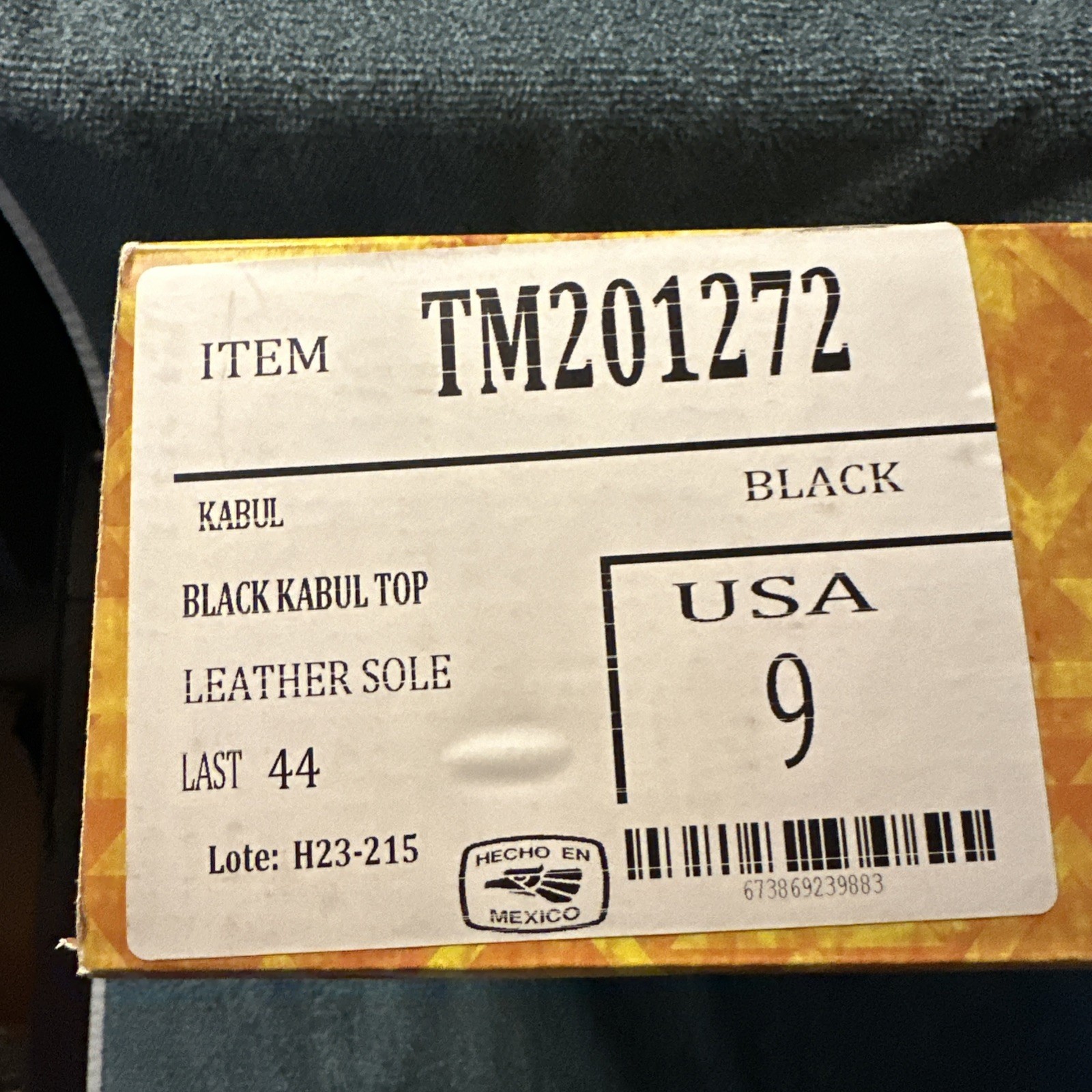 Tanner mark hand made boots black round toe leather size 9 medium