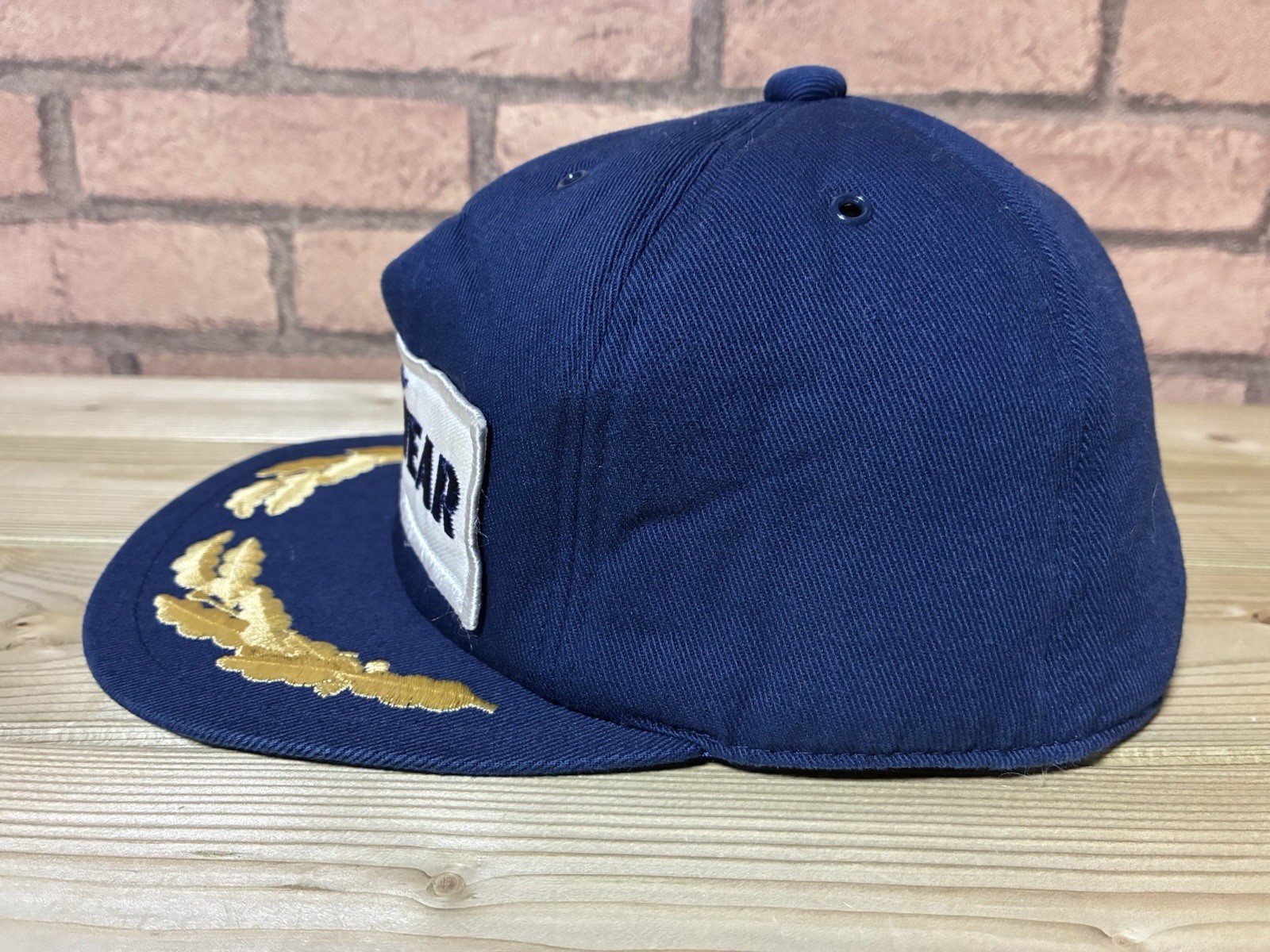 Goodyear Tire Racing Vintage Hat Cap Formula 1 Motorcycle Snapback Made In Japan