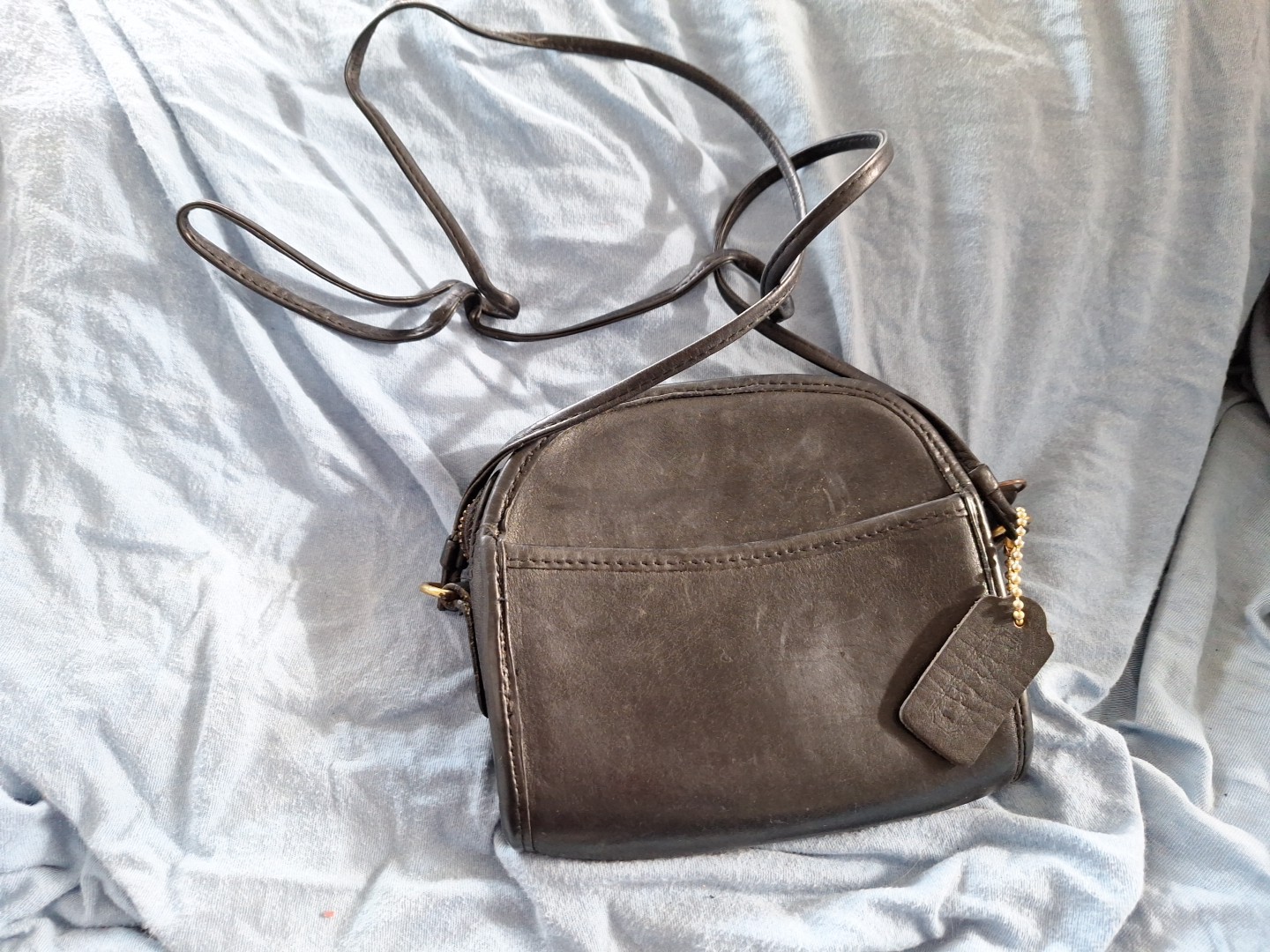 Vintage Coach Leather Mini Abbie Crossbody Purse