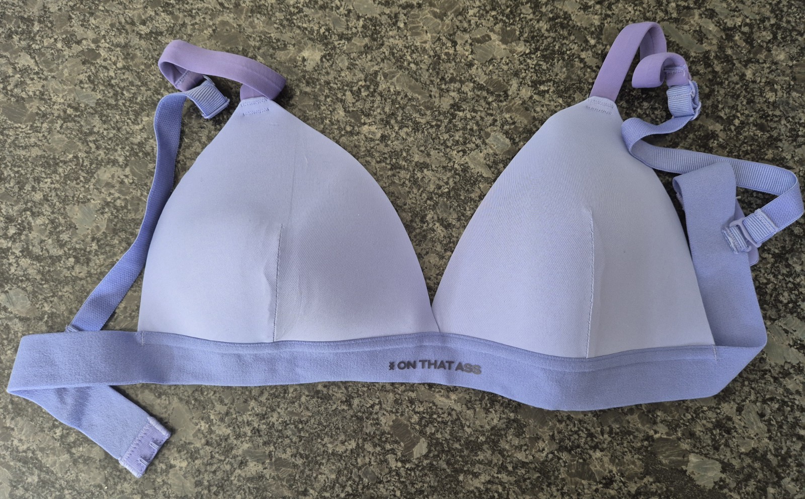 BNWT On That Ass Eden Bralette Size L FREE POSTAGE Lilac Purple No Wire Comfort