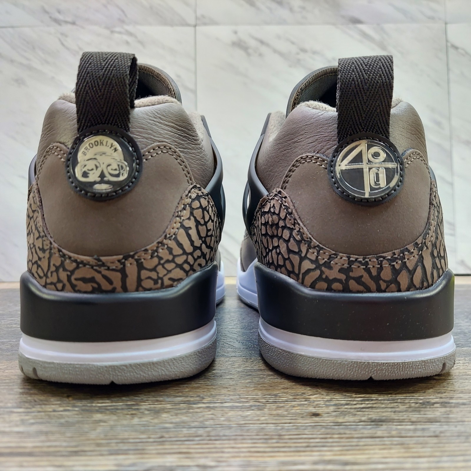 Nike Men’s Size 12 Jordan Spizike Low Cave Stone Brown Anthracite FQ1759 201