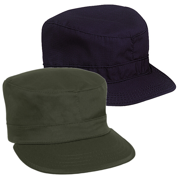 Rothco Olive Drab & Black Fatigue Caps – Military Style Hatwear