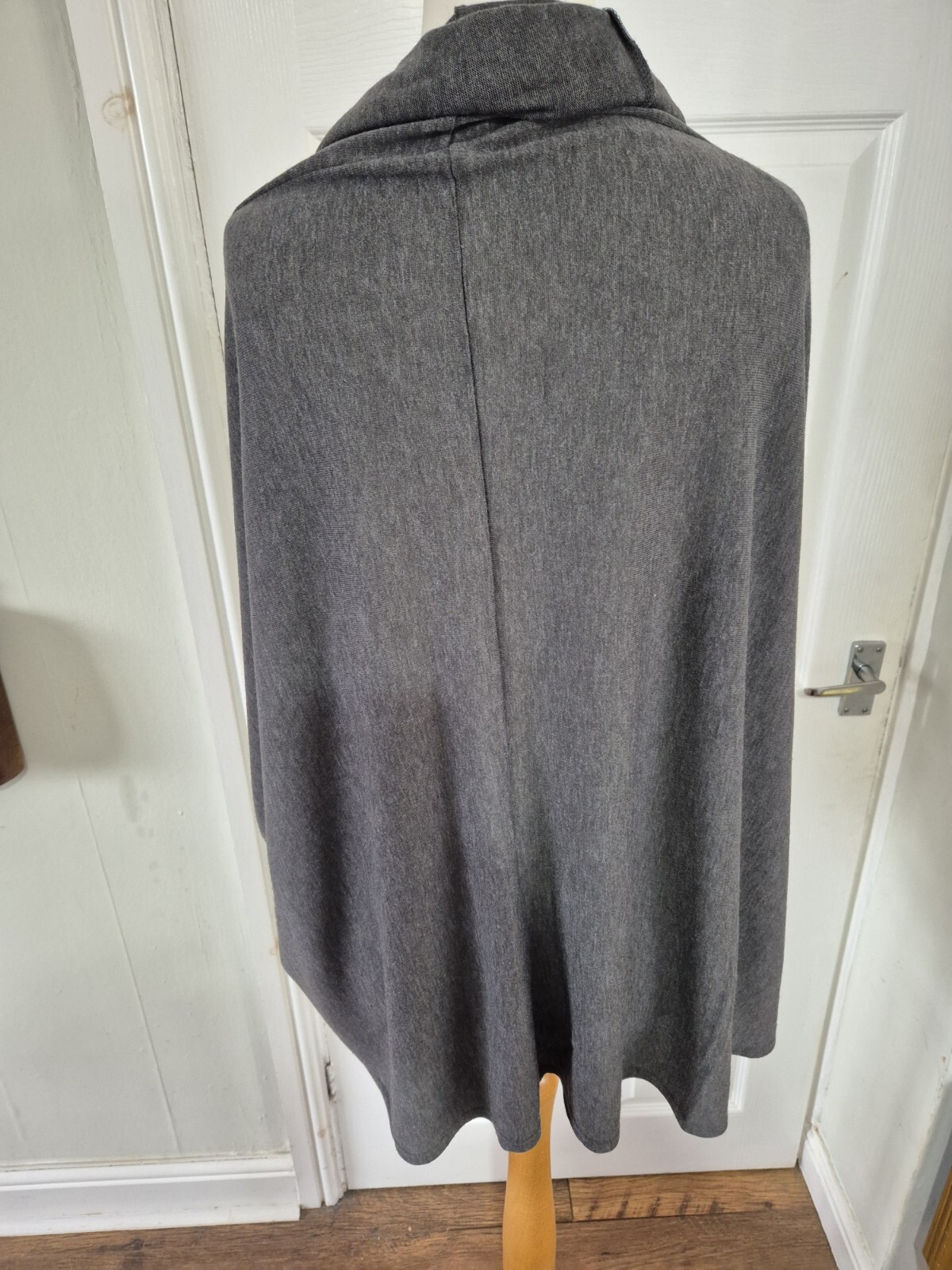 Attitudes By Renee Cardigan Grey Marl Batwing Sleeve Uk2xl Smart Casual