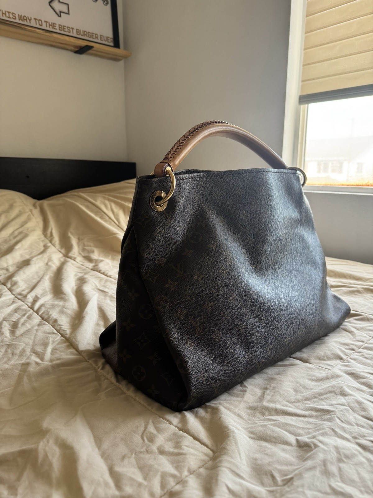 Louis Vuitton Artsy MM Hobo Bag