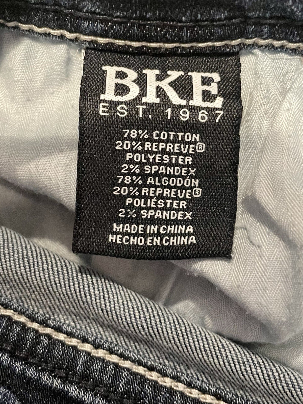 BKE BUCKLE Jean Men 30×32 Blue Wash ALEC Straight Leg Regular Fit Stretch Cowboy