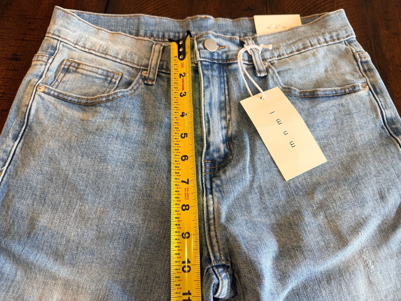 MNML Mens Skinny Every Day Denim, Medium Blue Size 30