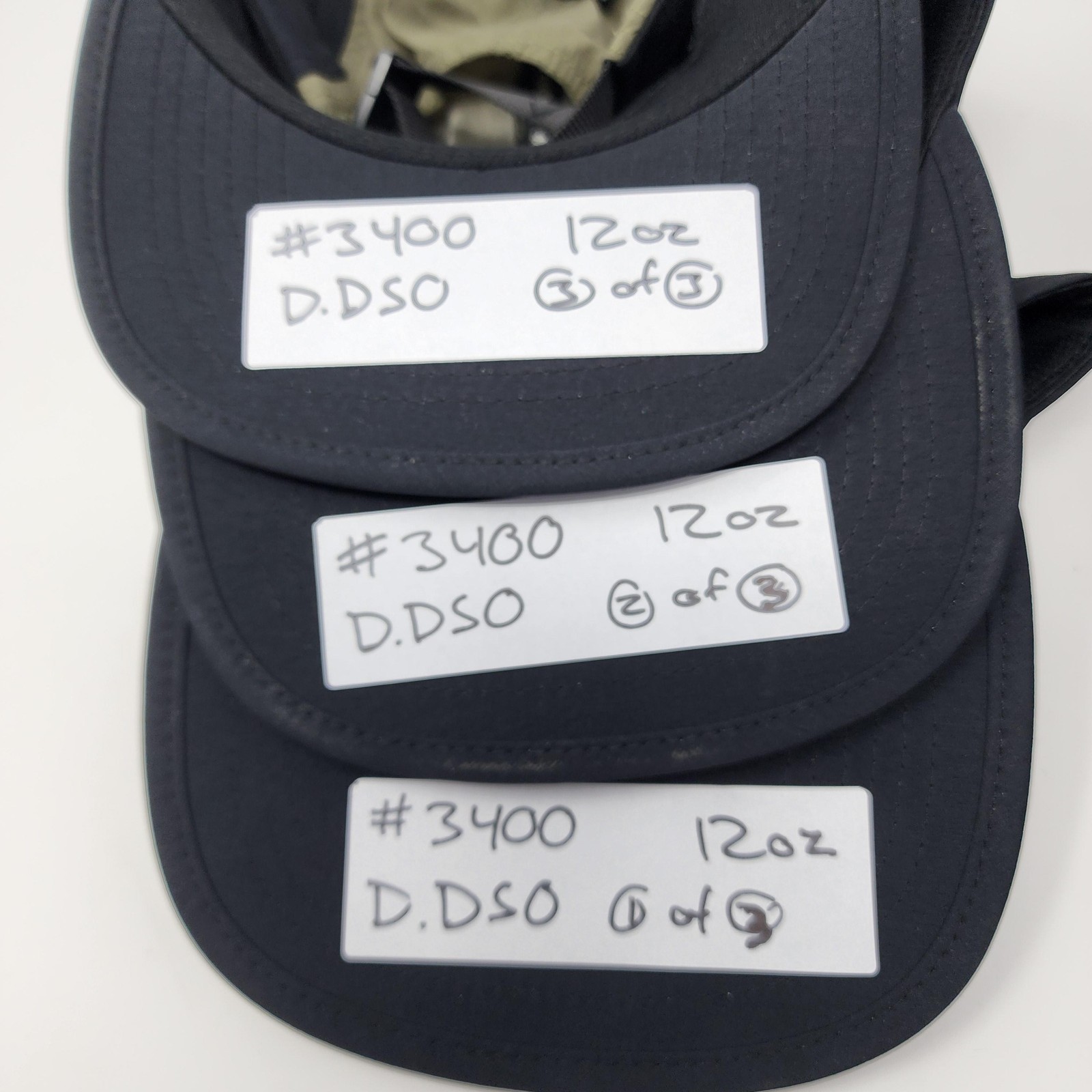 Alpine Design Hat Cap Strap Back Mens One Size 5 Panel Black Olive Khaki Nylon