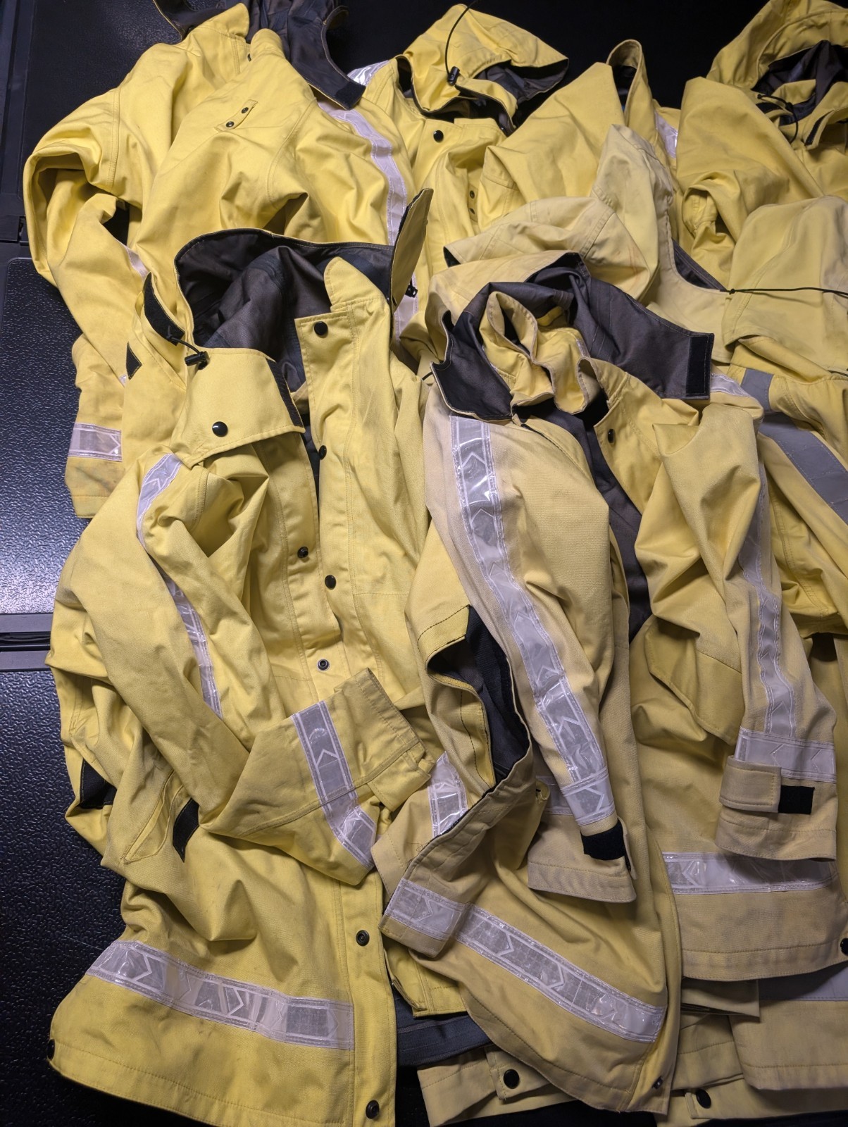 10 Blauer & Watershed Goretex Rain Jackets CHP Uniform Coats