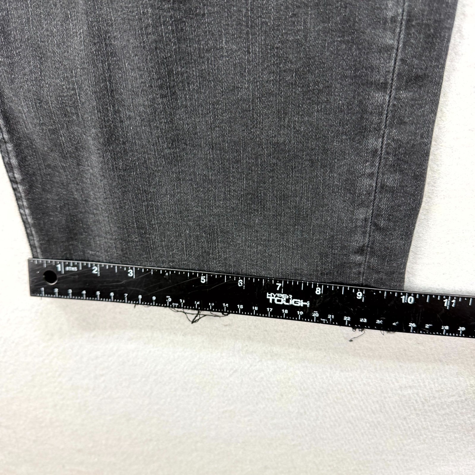 Altar’d State Jeans Womens 28 Dark Gray Denim Pants Wide Baggy Frayed Raw Hem