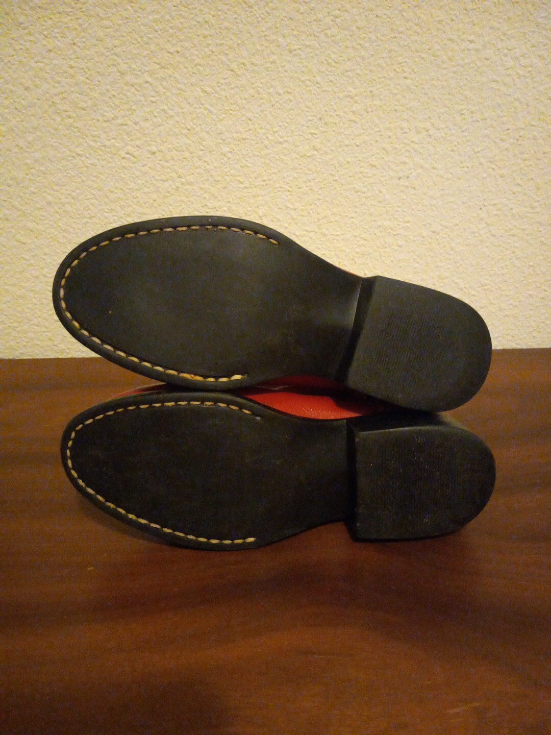 CHILDS A JAMA COWBOY TOMATO SOUP RED BOOTS SIZE 11