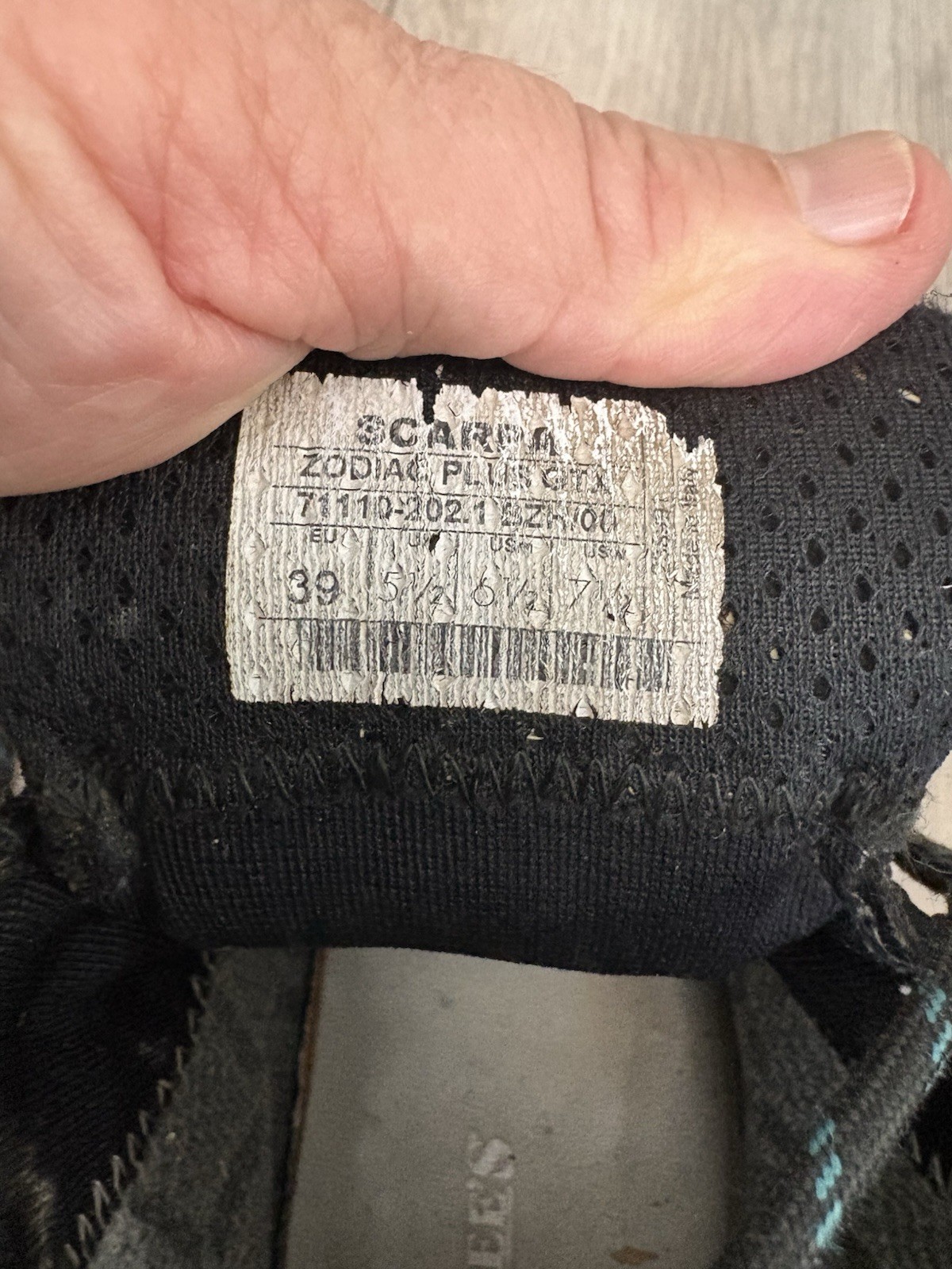 Scarpa Zodiac Plus GTX Men’s Hiking Boots – Gore-Tex & Vibram 39-M6.5 /W7,5