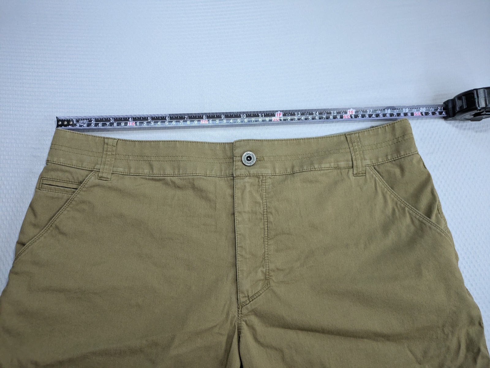 Kuhl Resistor Lite Chino Shorts Mens 33 Brown Stretch Outdoor Gorpcore Hike 5205