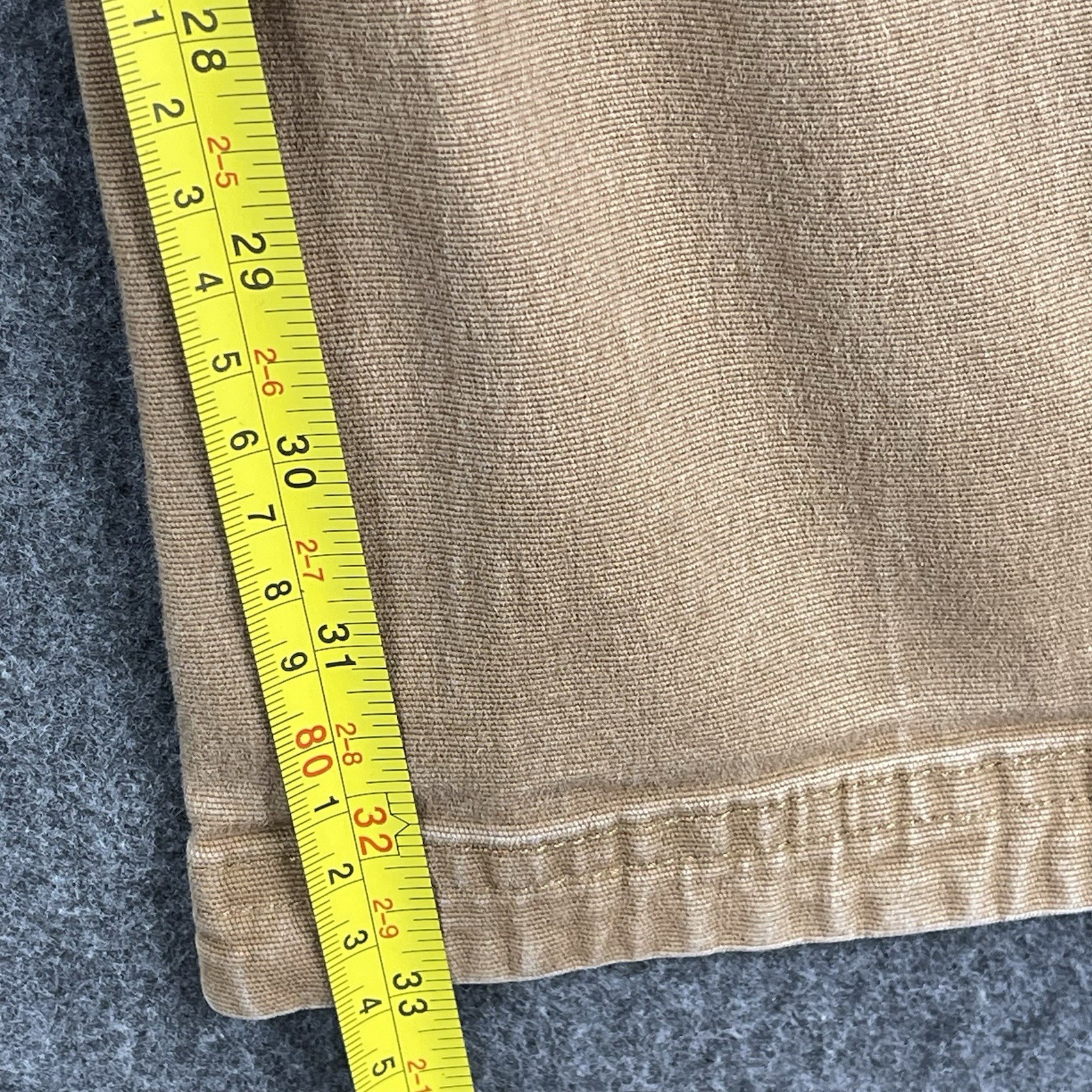 Duluth Flex Fire Hose Ultimate Relaxed Fit Cargo Work Pants Mens 36×34 Brown Tan