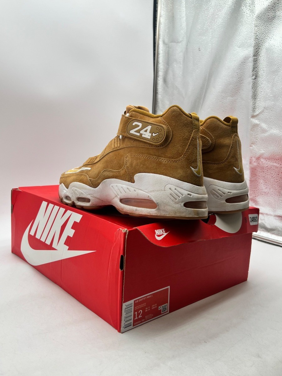 Nike Air Griffey Max 1 Wheat (2022) 12 (Heavily Worn Pre-O Size 12 (Damaged Box)