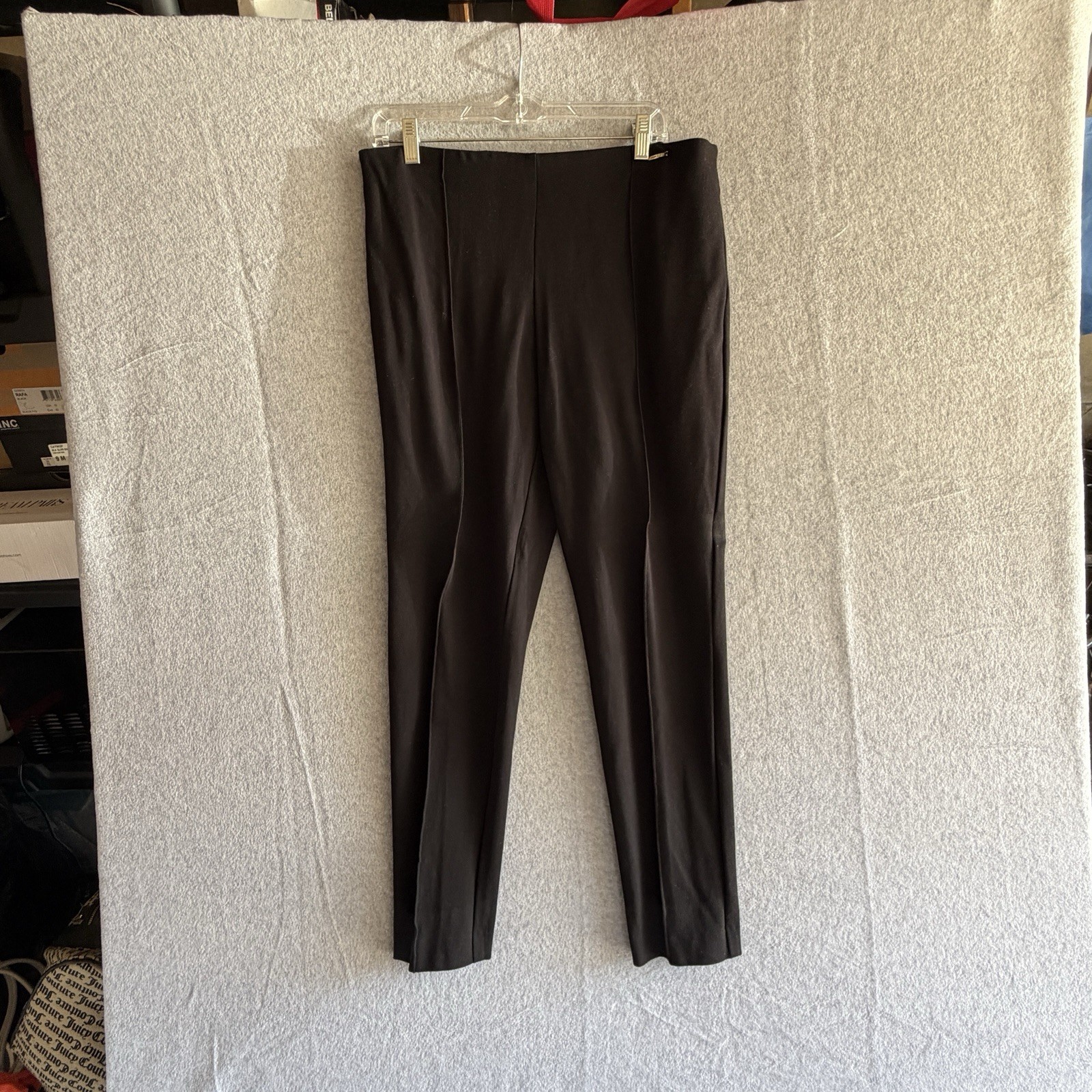 Anne Klein Black Comfort Stretch Pants Size 14 Women’s Dressy