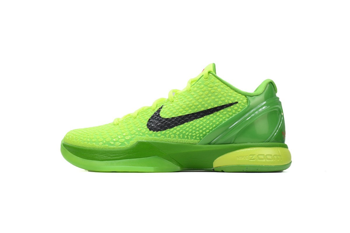 Nike Zoom Kobe 6 Protro “Grinch” CW2190-300 Men’s Basketball Shoes Green Grinch