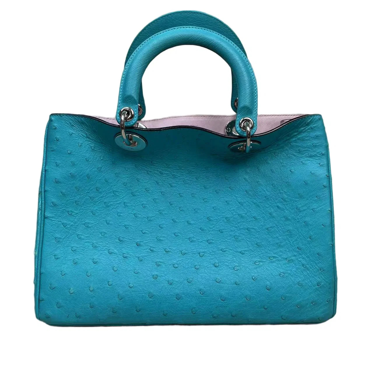 Dior Handbag Green Ostrich (ys071426a7r)