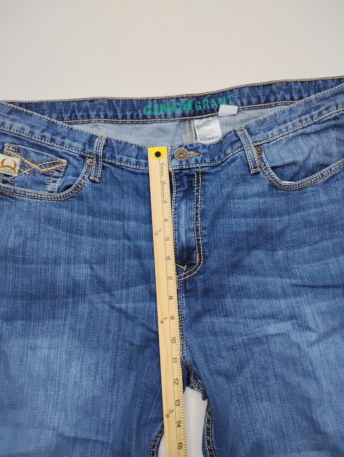 Cinch Grant 42×34 Premium Cowboy Western Rodeo Ranch Jeans Bootcut