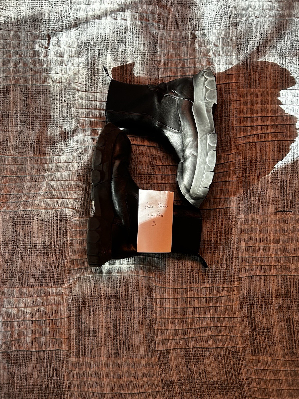 Rick Owens Bozo Tractor Boots Men’s/Unisex, Size EU 44/Us 10.5/11