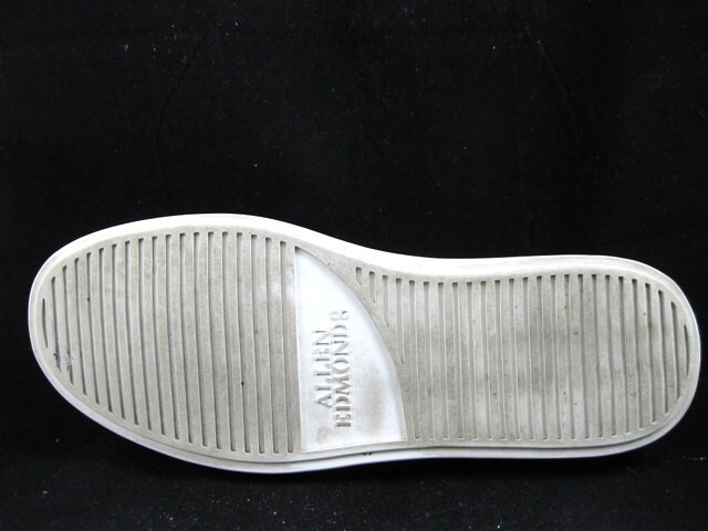 Allen Edmonds “OWEN” Leather Lace Sneakers 10 D White LIGHTLY WORN (546N)