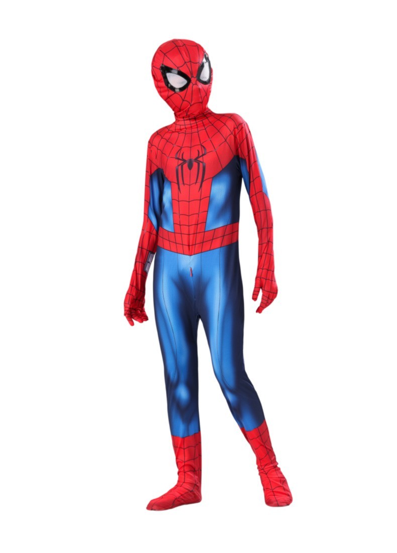 Spider-man 4 Jumpsuit Cosplay Costume Brand New Day Suit Adult Kids Halloween