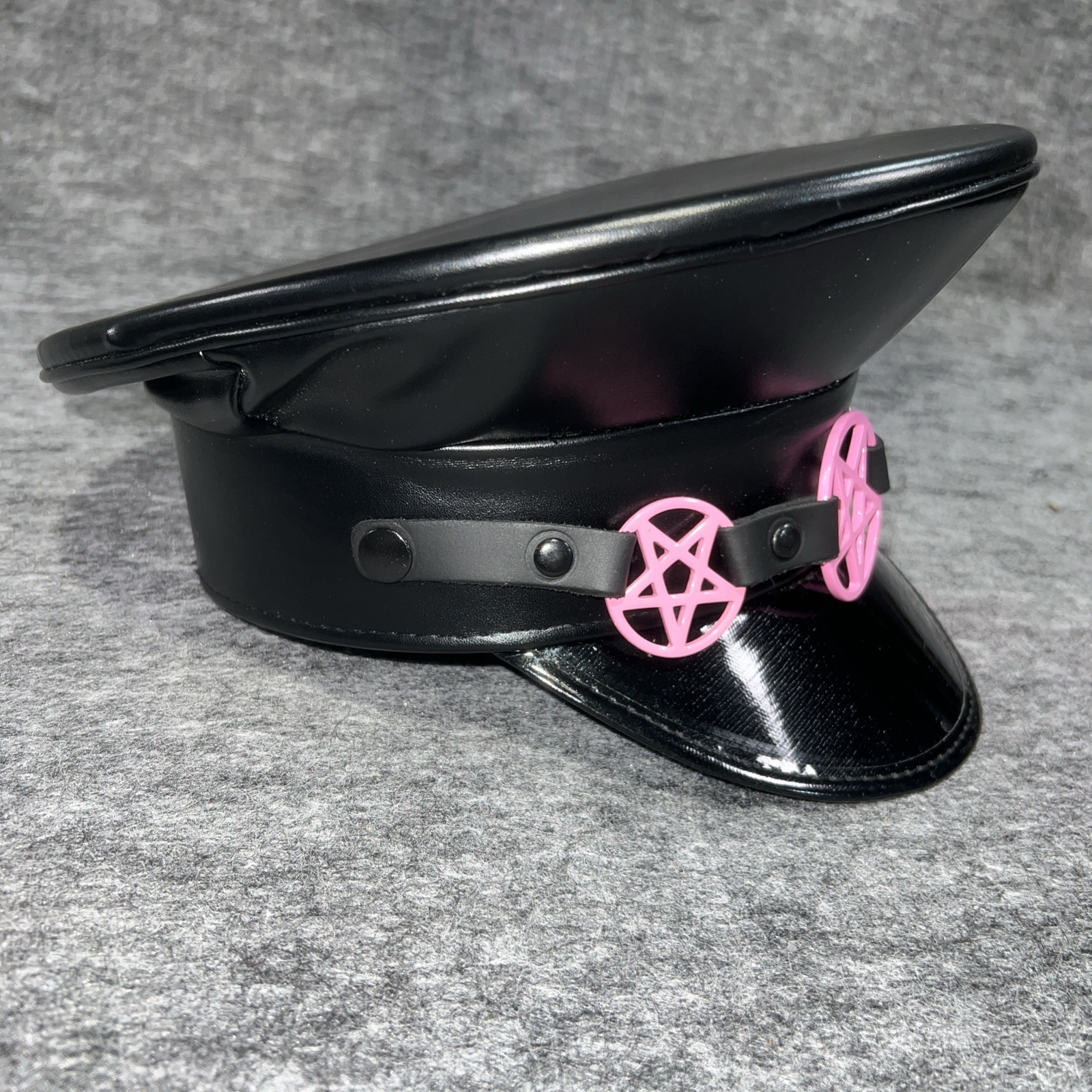 FUNK PLUS pentagram Police Style Hat Costume Cosplay Dress Up Role-Play witchy