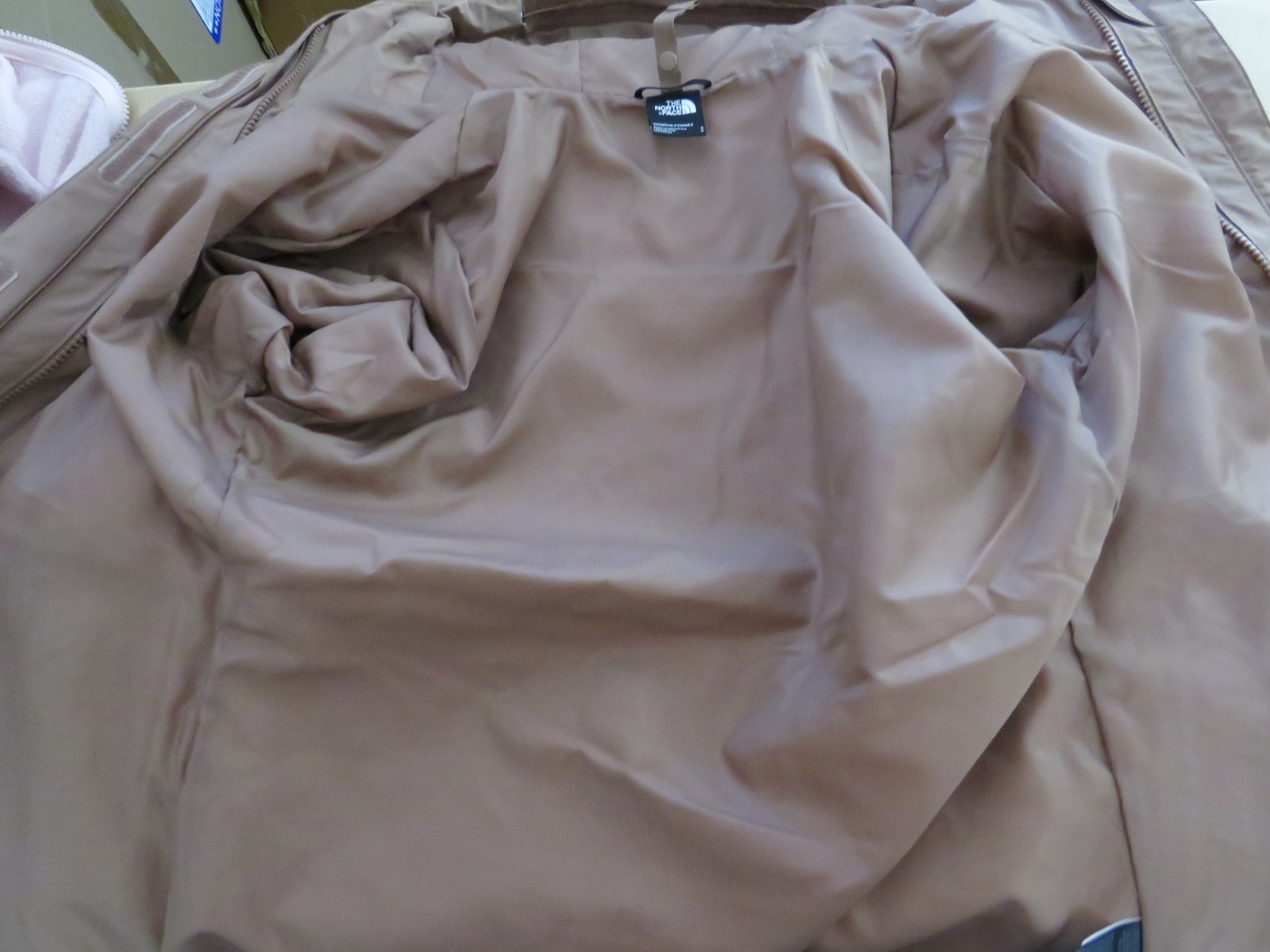 Womens The North Face Toro Peak Triclimate 3 in 1 Fleece Waterproof Jacket Latte