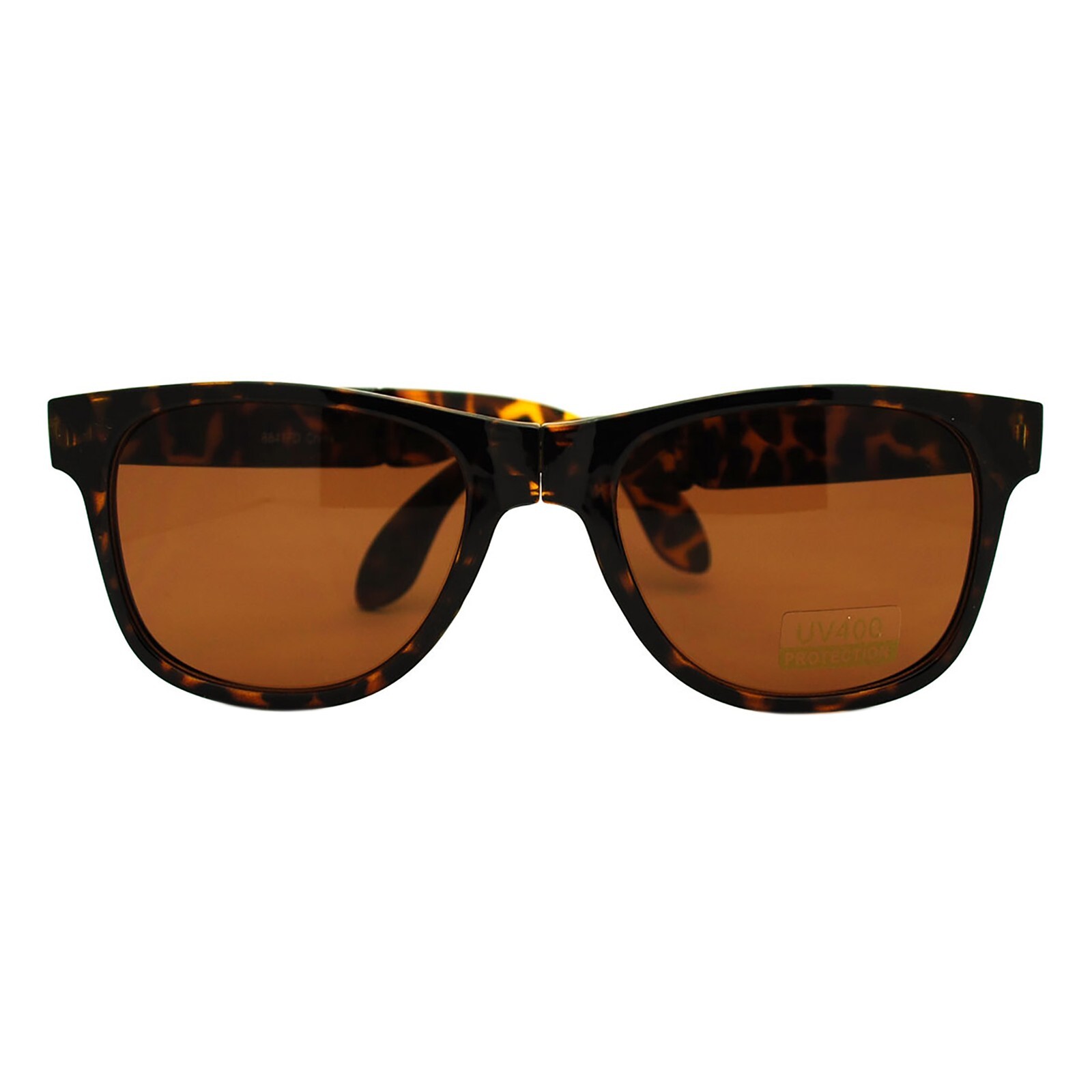 Folding Foldable Sunglasses 80’s Classic Square Horn Rim Shades UV 400